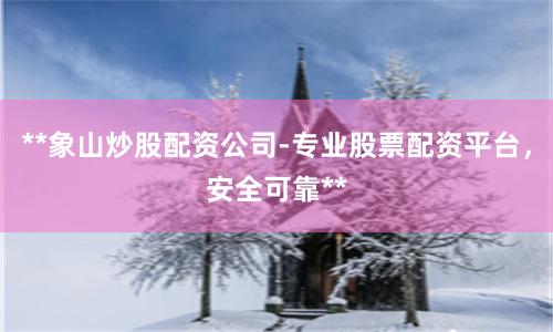 **象山炒股配資公司-專業股票配資平臺，安全可靠**